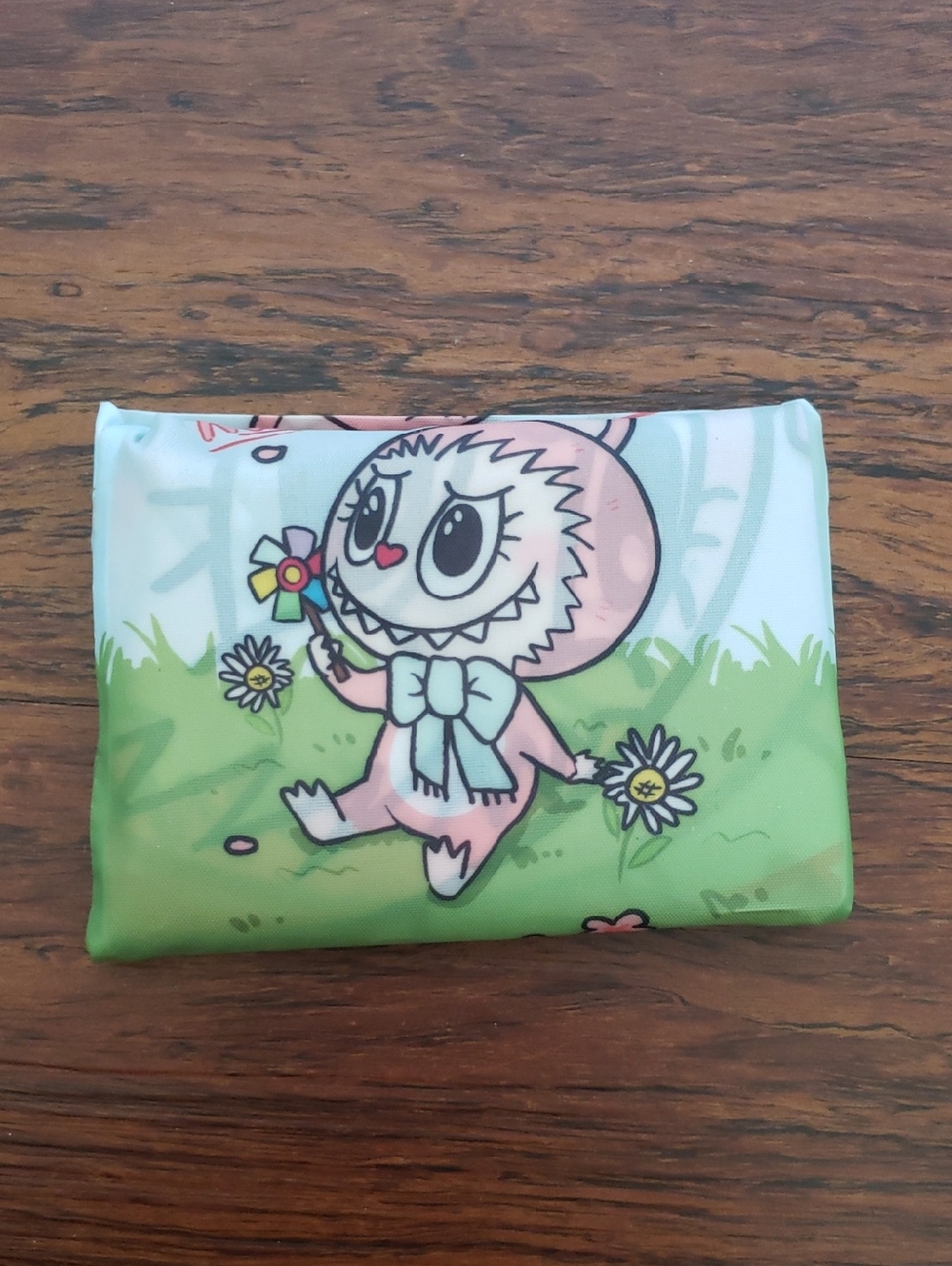 Labubu Chic Kawaii Retro Eco Friendly Trendy Packable Sturdy Reusable Nylon Bag